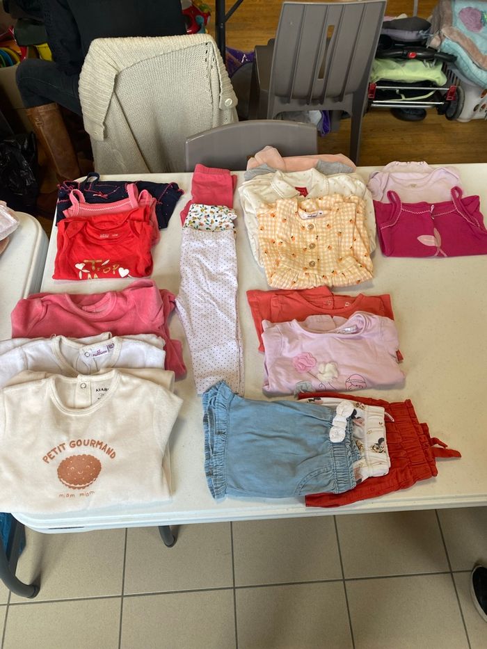 Lot de vêtement bébé fille