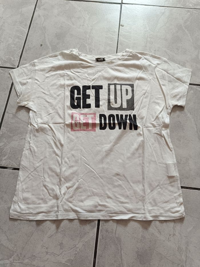 Tee-shirt gat up get down