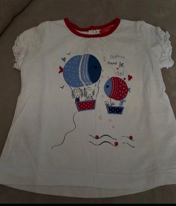 🌸 tee shirt Tissaia 12 mois