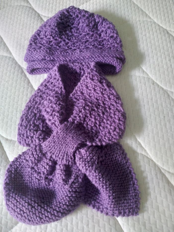 Écharpe et bonnet
