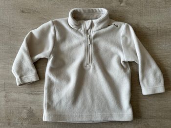 Polaire blanche 12 mois 