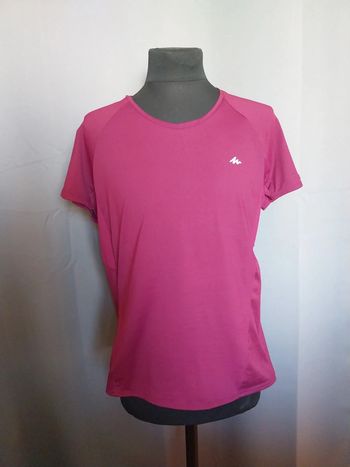 Tee shirt fuschia