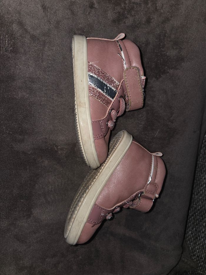 Chaussures/basket/bottine fille rose 20 - photo numéro 2