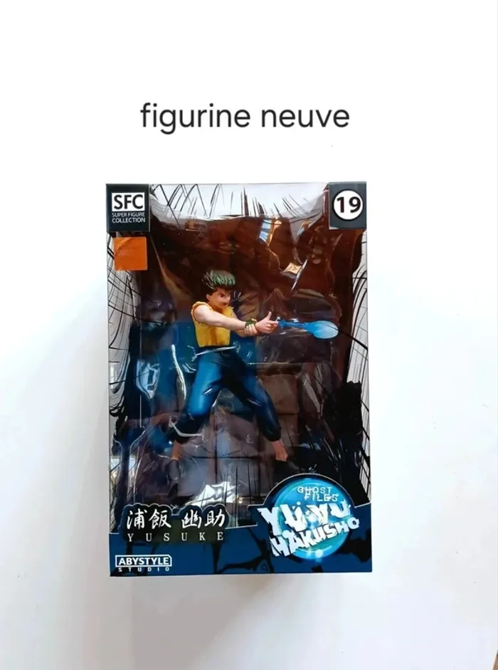Figurine Yusuke Ghost files yuyu hakusho Abystyle studio N°17