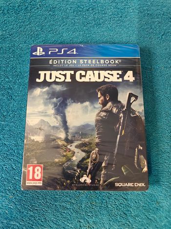 PS4 Just cause 4 edition steelbook