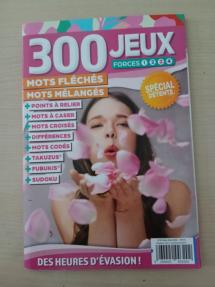 Livre neuve 300 jeux special detente - photo numéro 5