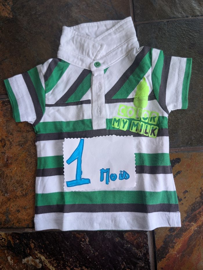 T-shirt, 1 mois kitchoun