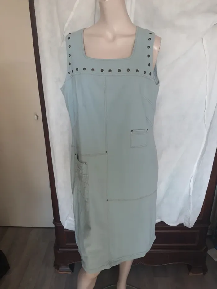 👗 sans manche jean 44