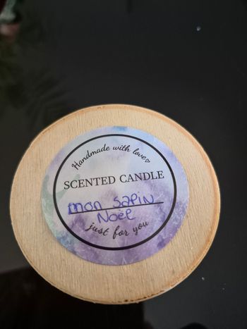 Boîte de fondants parfum de Noël