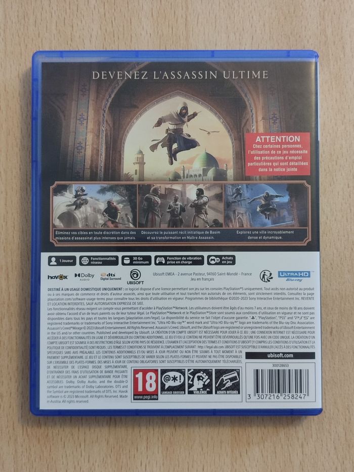 Assasin's Creed Mirage PS5 - photo numéro 6