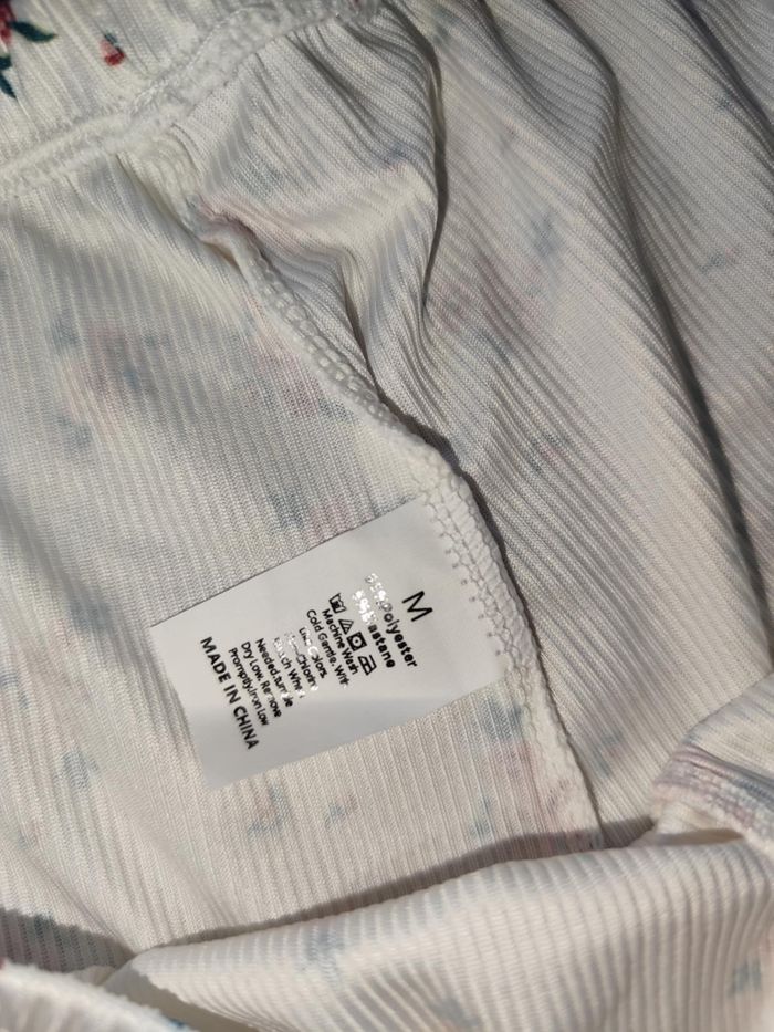 Ensemble deux pièces pyjama short , taille M , neuf - photo numéro 4