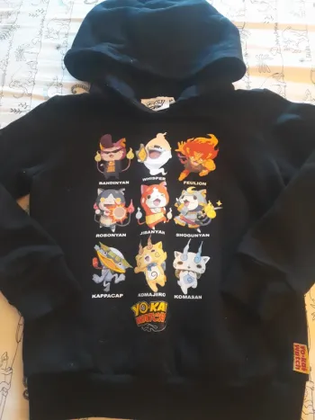 Sweat à capuche 8 ans