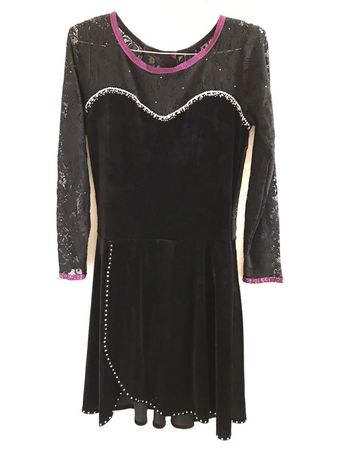 robe patinage/ strass