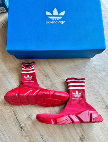 Balenciaga X Adidas Speed Traîner Red 37