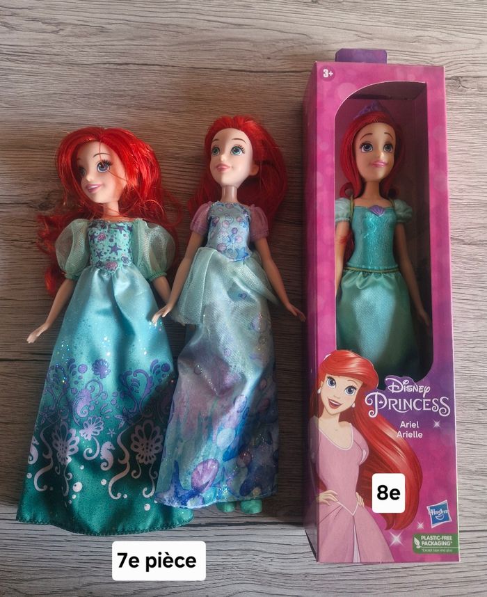 Divers princesses disney barbies - photo numéro 8
