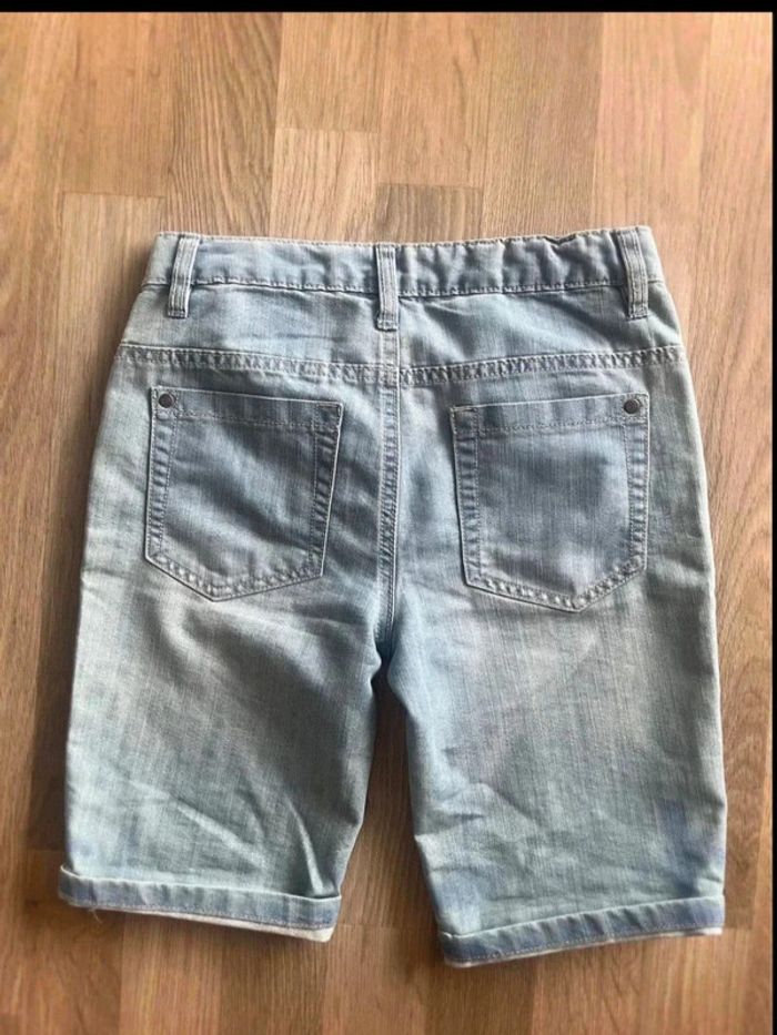 Très beau short jeans orchestra taille 12 ans taille ajustable - photo numéro 2