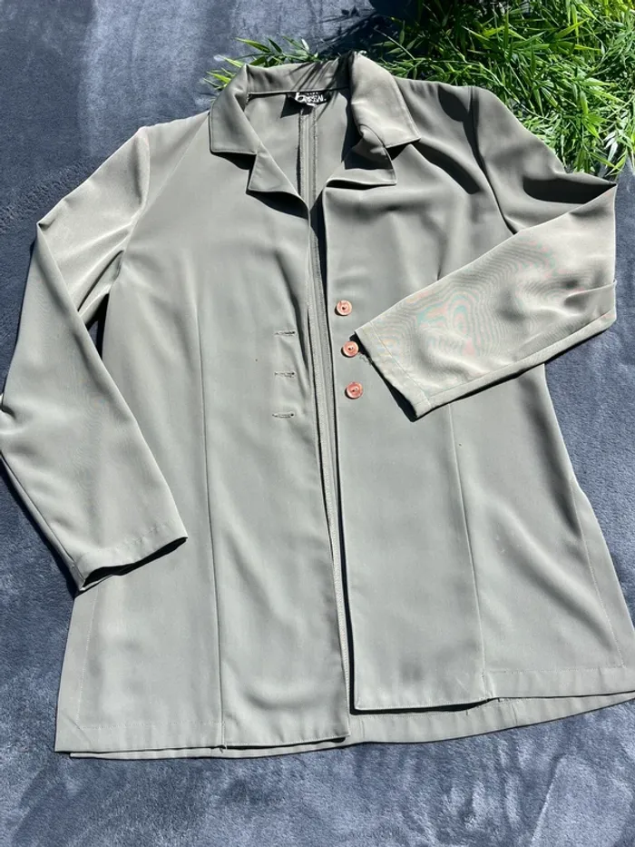 Ensemble blazer gris - photo numéro 3