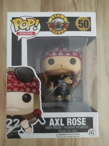 Figurine Funko pop Axl Rose 50 ( Guns N' Roses )