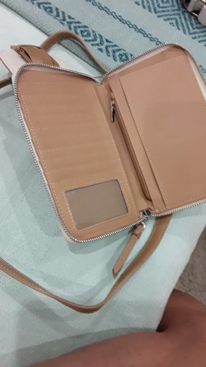 Pochette portefeuille bandoulière - photo numéro 3