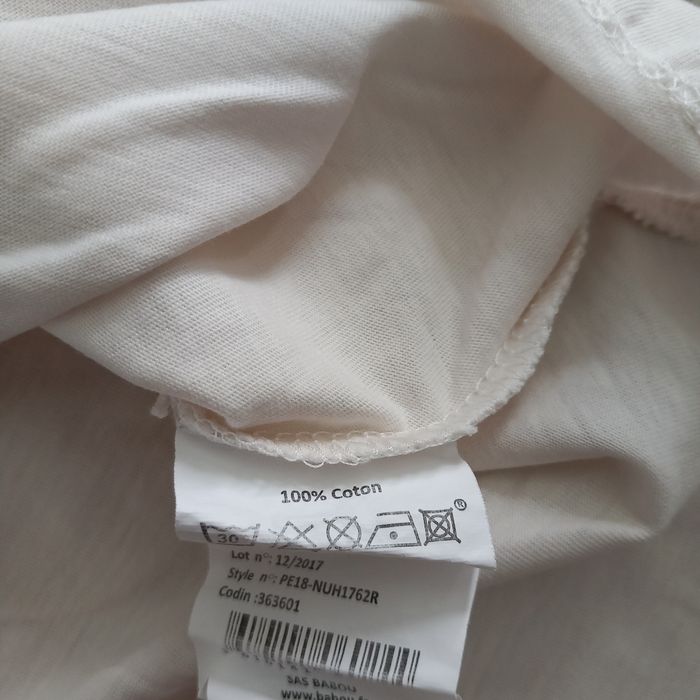 T-shirt femme blanc cassé imprimé Chose Promise taille M - photo numéro 6