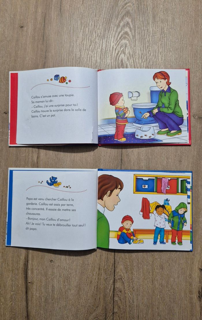 Lot livres Caillou - photo numéro 2