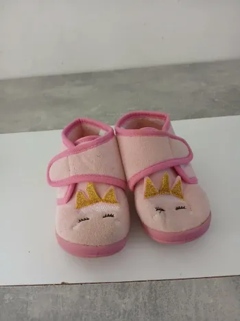 Chaussons licorne fille