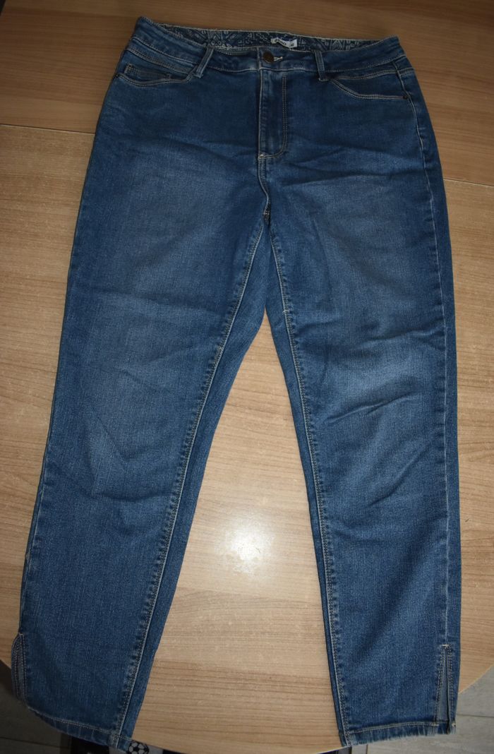 jeans court femme 42
