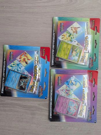 Magnifique Artset tripack Pokémon Évolutions Prismatiques Ev8.5 Neuf Fr Scellé