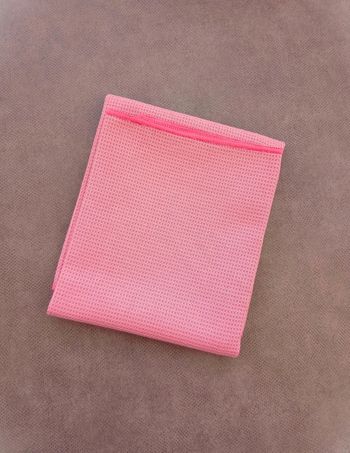 Chiffon de nettoyage aspect nid d'abeille, neuf