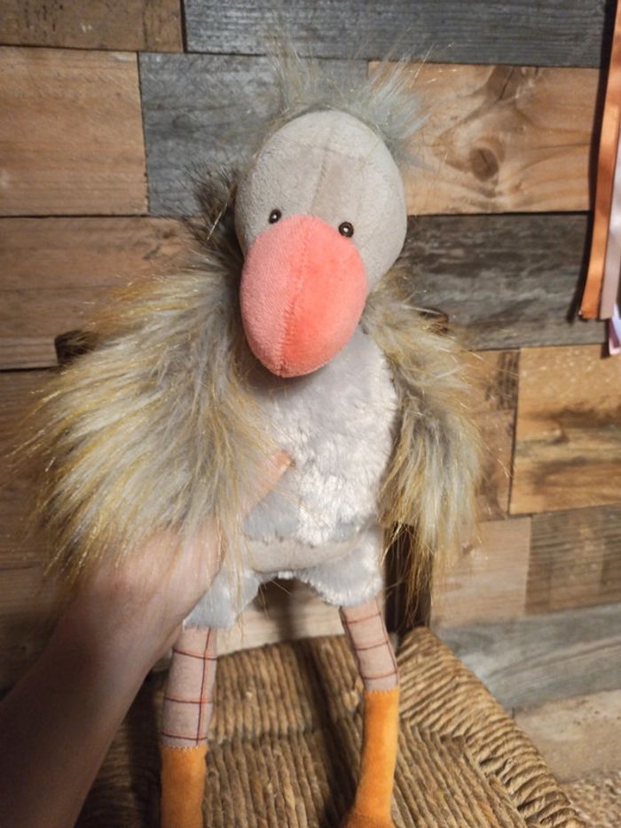 peluche Moulin roty Gus le vautour tbe - photo numéro 7