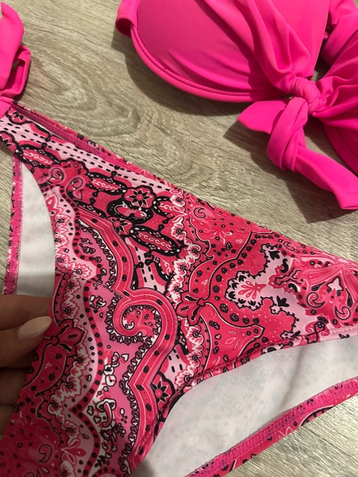 Bikinis rose taille M neuf - photo numéro 5