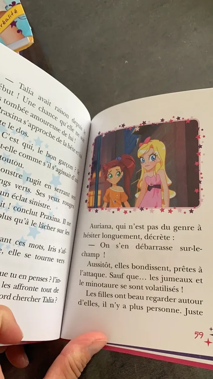 Livre lolirock coeur piege bibliothèque rose - photo numéro 2