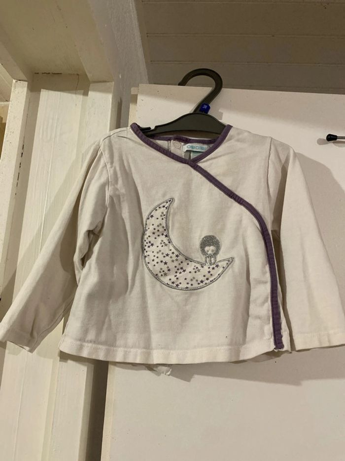 Joli pyjama mauve - photo numéro 2