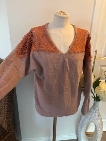 Pull bleu bonheur 42/44