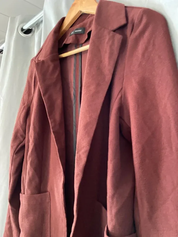 Blazer marron foncé - photo numéro 2