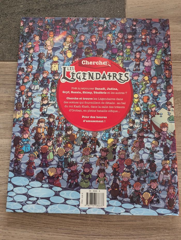 Livre cherches et trouves les légendaires - photo numéro 2