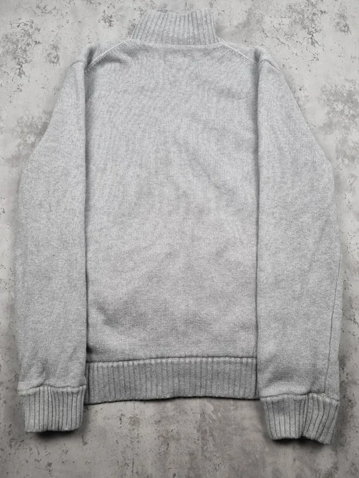 Gilet zippé fourré Tommy Hilfiger gris clair M Hommes - photo numéro 4