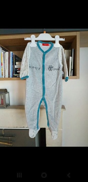 Pyjama velours 6 mois