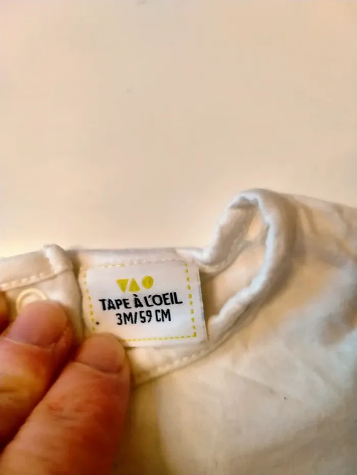 Ensemble bébé 3 mois Tape à l’œil - photo numéro 4