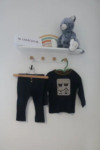 Ensemble haut Ma boutique plus et legging Kiabi 18 mois