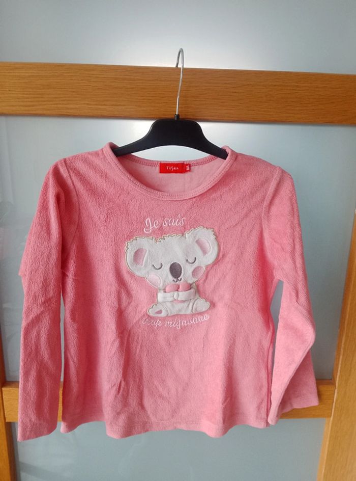 Pyjama 2 pièces hiver - Fille 8 ans - photo numéro 2