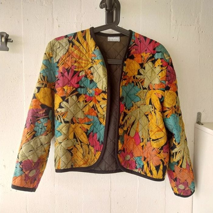 Veste matelassée pépite vintage Camaïeu