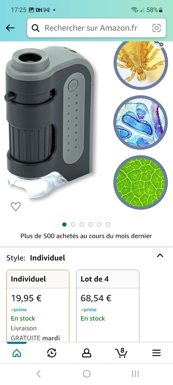 microscope portable - photo numéro 2