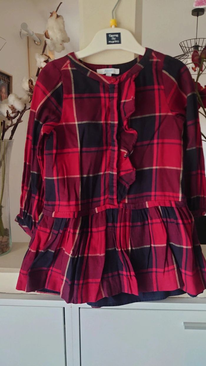 Robe carreaux Jacadi