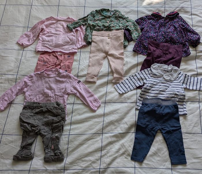 Lot de 22 vêtements 6 mois - photo numéro 3