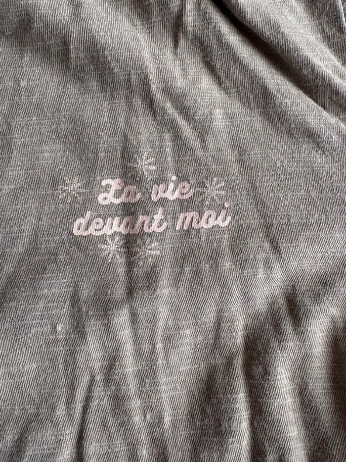Teeshirt la vie devant moi 8 ans - photo numéro 2