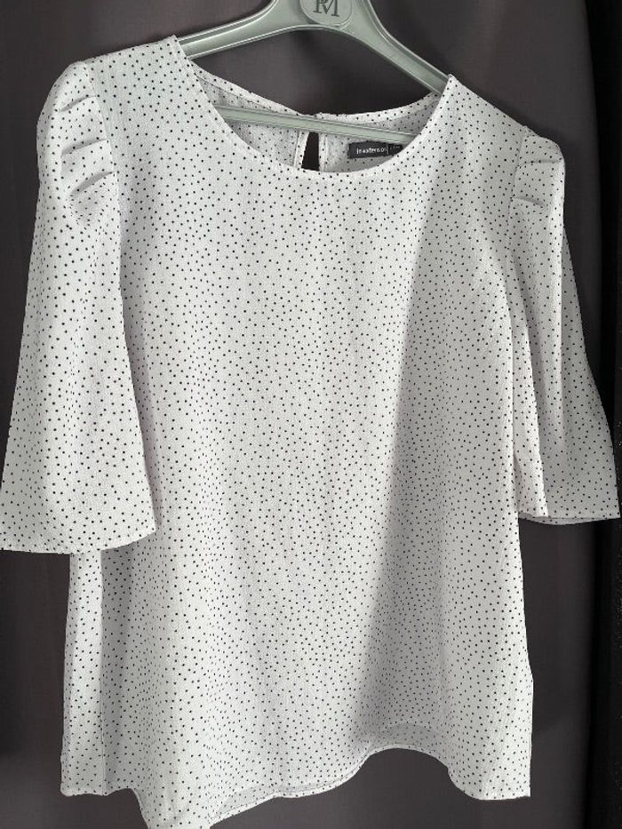 Blouse à pois