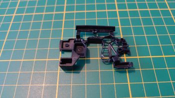 Moteur pièce détachée miniature Bburago Burago Ford Escort RS Cosworth 1/24 1/24e 1/24ème #D38