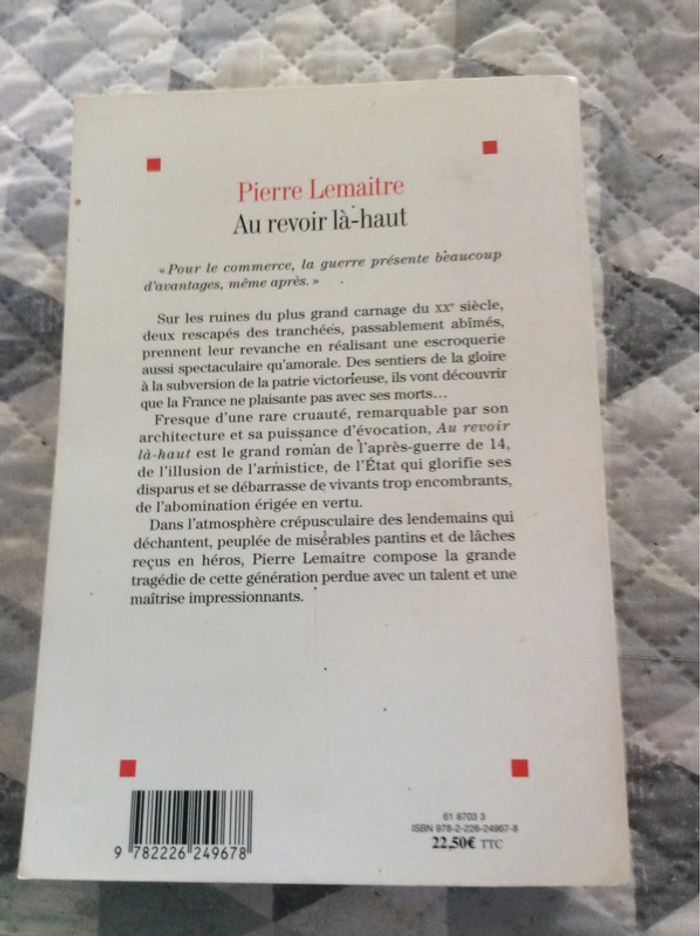 #au revoir là haut Pierre Lemaitre - photo numéro 3