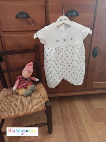 Combi bloomer jacadi 6 mois tbe